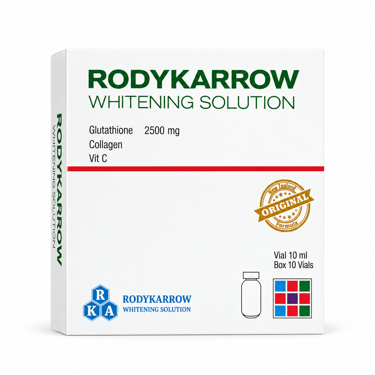 كورس RodyKarrow للجلوتاثيون المكثف لتفتيح البشرة والجسم