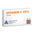 Vitamin C 20% - أمبولات فيتامين سى المركزة لنضارة فائقة وعلاج الخطوط البيضاء فى البشرة