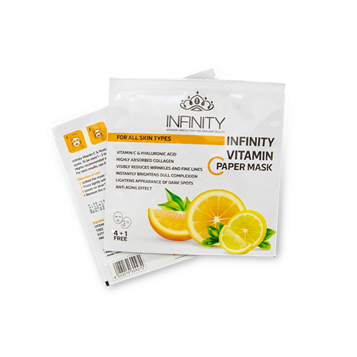 Infinity Pharma Vitamin C Sheet Mask (4+1 sheets)