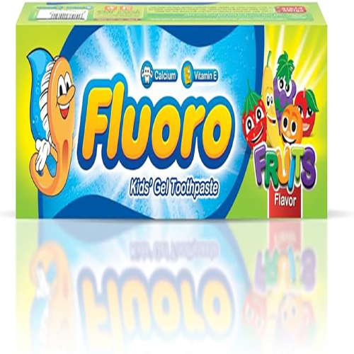 Flouro - Gel Kids Toothpaste with Fruits, 50g